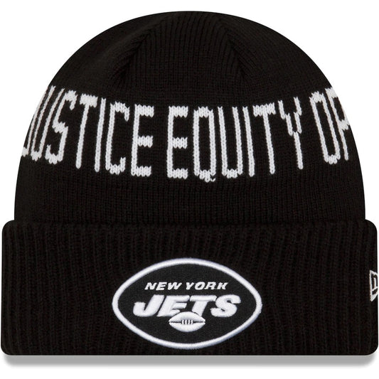 New York Jets new Era Social Justice Knit Hat - Eclectic-Sports
