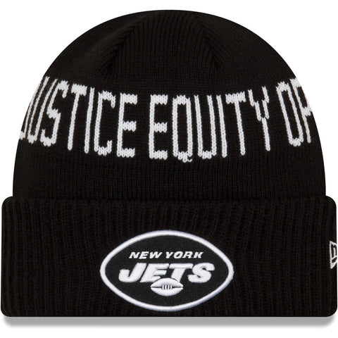 New York Jets new Era Social Justice Knit Hat