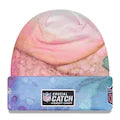 Philadelphia Eagles New Era Pink 2022 NFL Crucial Catch Knit Hat - Eclectic-Sports