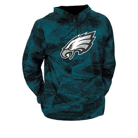 Philadelphia Eagles Zubaz Static Pullover Hoodie - Eclectic-Sports
