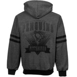 Pittsburgh Penguins Dual Edge Reversible Full Zip Hoodie - Eclectic-Sports