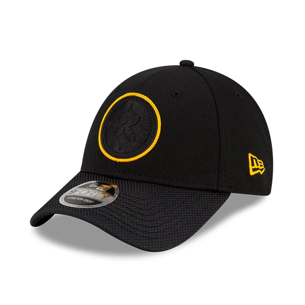 Pittsburgh Steelers New Era 940 On Field 21' Stretch Snap Ball Cap - Eclectic-Sports