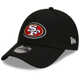 San Francisco 49ers New Era 940 The League Adjustable Black Ball Cap