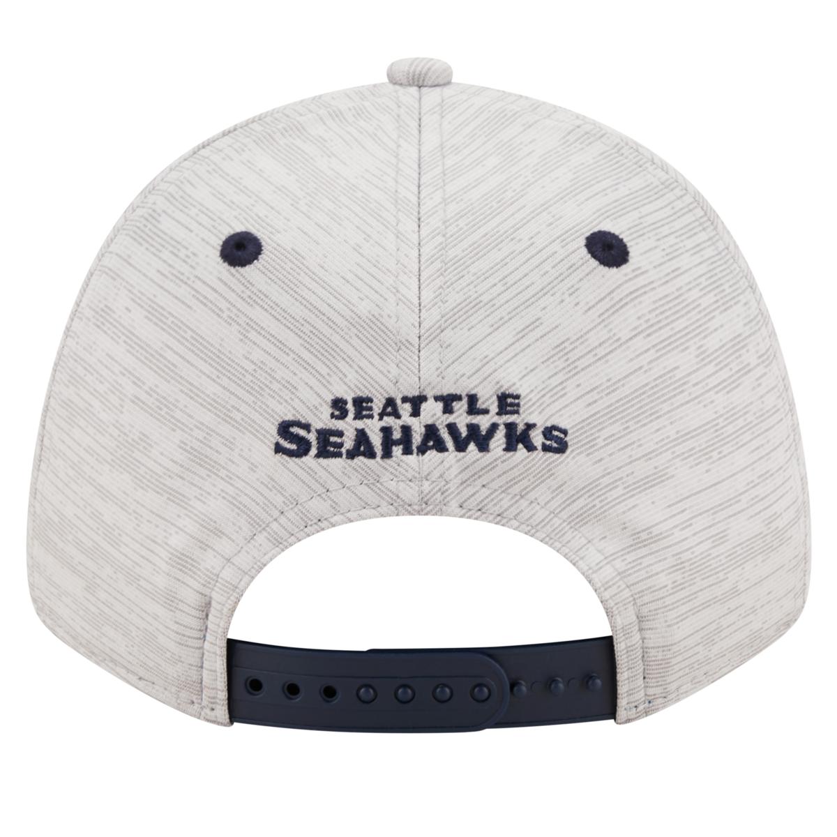 Seattle Seahawks New Era 9Forty Outline Stretch Snap Ball Cap - Eclectic-Sports