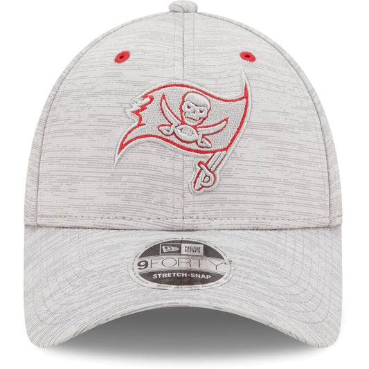 Tampa Bay Buccaneers New Era 9Forty Outline Stretch Snap Ball Cap - Eclectic-Sports