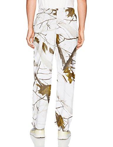 Zubaz Realtree Camo Printed Athletic Lounge Pants, Snow White - Eclectic-Sports